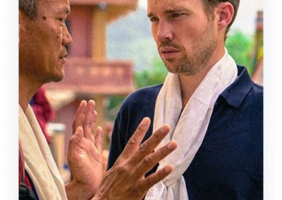 Jock Gordon in Nepal for MindOnly Meditation Retreat